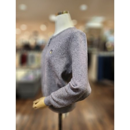 장식심플가디건