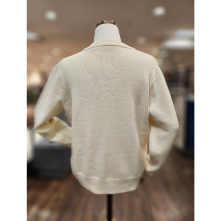 버섯송이패치가디건