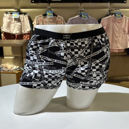 예스 체크보드 남성트렁크