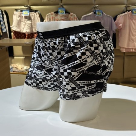 예스 체크보드 남성트렁크