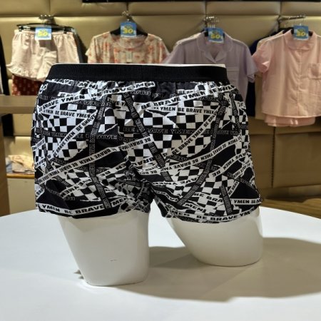 예스 체크보드 남성트렁크