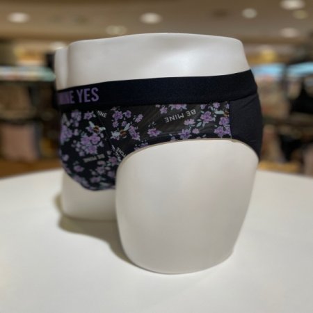 플라워 망사 남성 삼각팬티