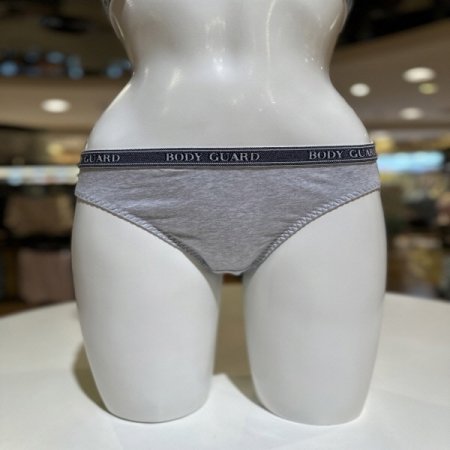 면 멜란지 브라 햄팬티 세트