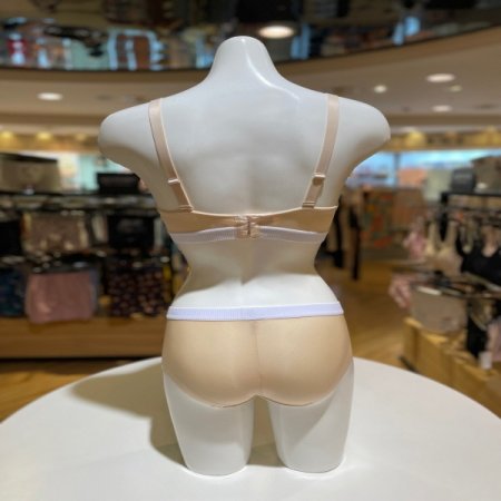 베이지 아쿠아 노와이어 햄팬티세트