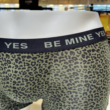 카키 호피프린트 남성드로즈