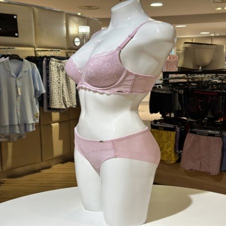 LP 노와이어 브라 햄팬티세트