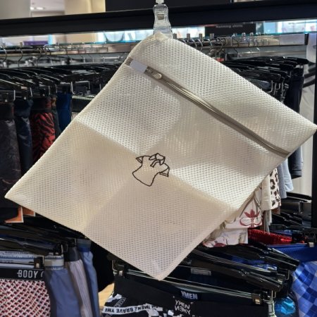 무형광 프리미엄 자수 직사각 세탁망