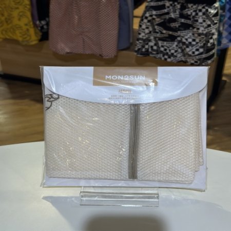 무형광 프리미엄 자수 직사각 세탁망