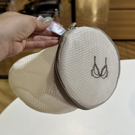 무형광 프리미엄 자수 원형 세탁망