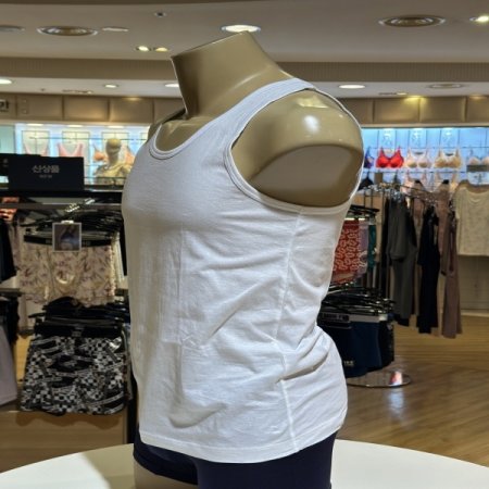 데일리 남성 민소매 면 런닝