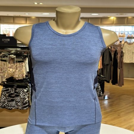 스포티 메쉬 블루 남성런닝