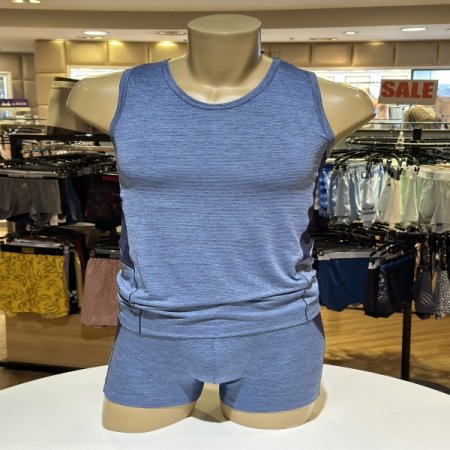 스포티 메쉬 남성런닝 드로즈세트