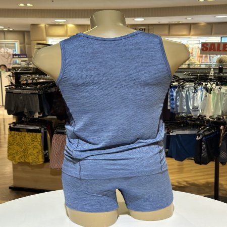 스포티 메쉬 남성런닝 드로즈세트