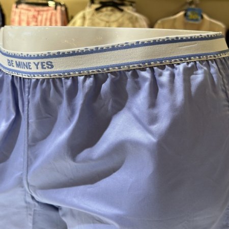 소프트 블루 남성 트렁크