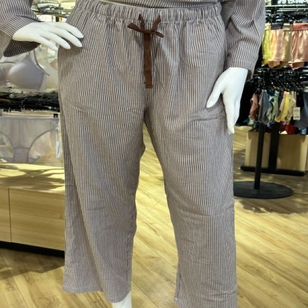 박시 루즈 면 여성 파자마세트