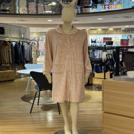 큐티양 핑크 수면 원피스