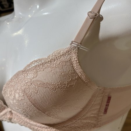 저중심 피치브라 레이스 햄팬티세트