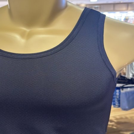 네이비 인견 남성런닝 드로즈 세트