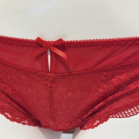 리얼레드 로맨틱 브래지어 팬티세트