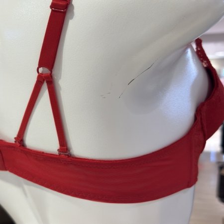 리얼레드 로맨틱 브래지어 D컵까지