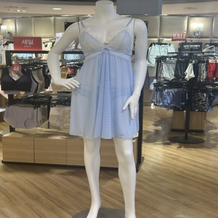 발레코어 투톤 슬립