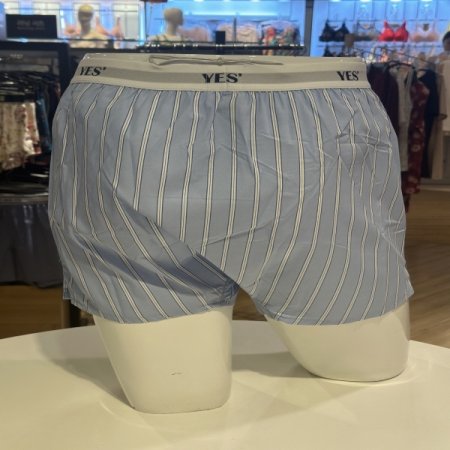 면 스트라이프 남성트렁크