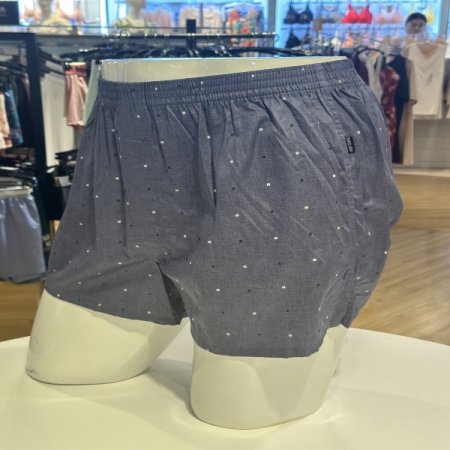 실키 그레이 면 트렁크