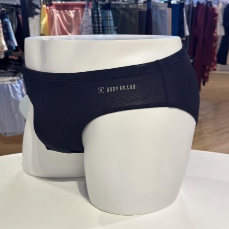 인견 네이비 남성 삼각팬티