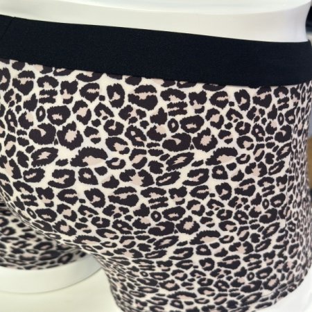 브라운 호피 남성드로즈