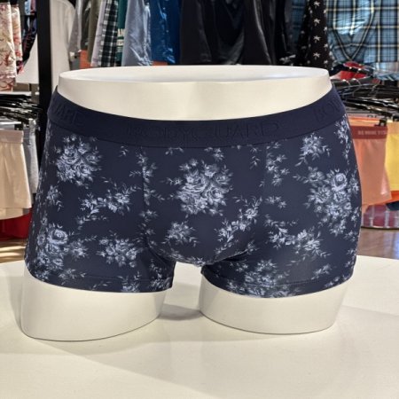 네이비 플라워 남성드로즈