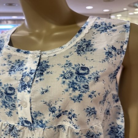 아사면 민소매 반바지 잠옷세트