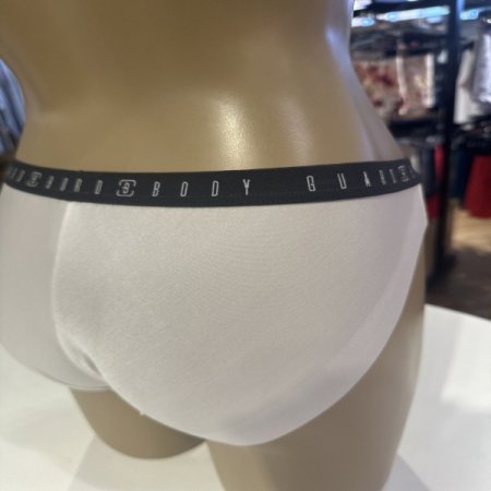 카키밴드 크림 브라 햄팬티 세트