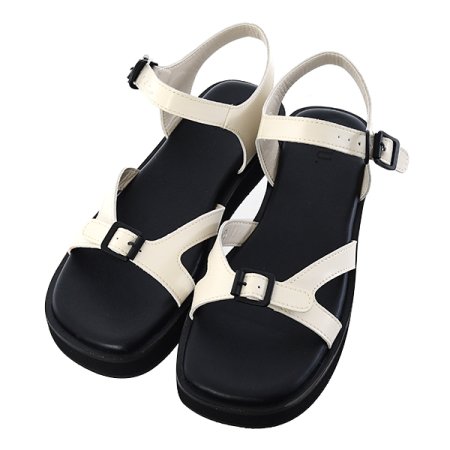 플랫폼 버클샌들