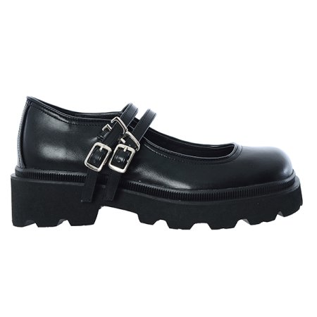 버클 발레리나 플랫폼 로퍼