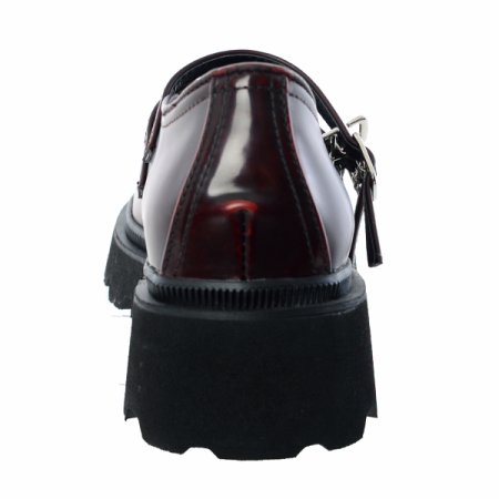 버클 발레리나 플랫폼 로퍼