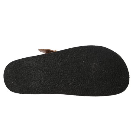 버클 스웨이드 뮬 클로그