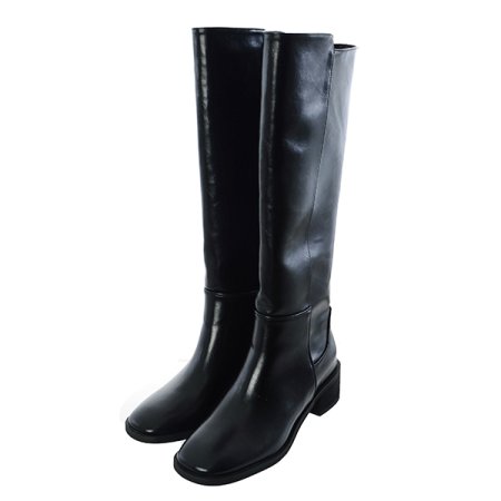 클래식 스퀘어 와이드 롱부츠