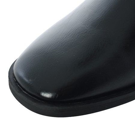 클래식 스퀘어 와이드 롱부츠