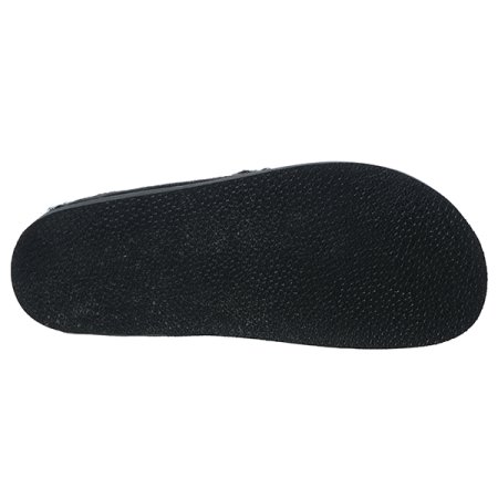 하트 퍼 스웨이드 뮬 클로그