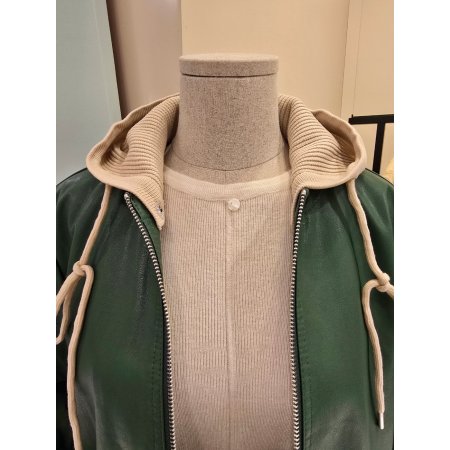 레더 빙고 후드자켓