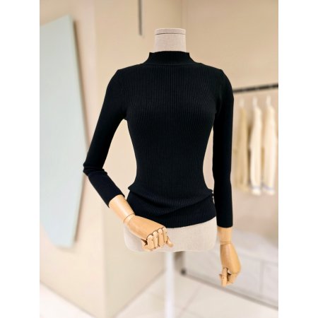 골드버튼 조끼 세트 폴라니트