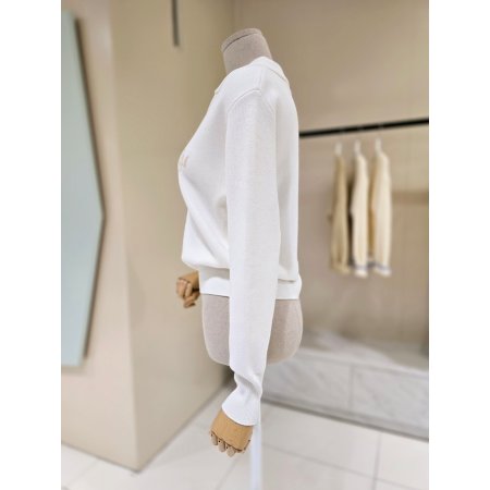 카라넥 니트 티셔츠