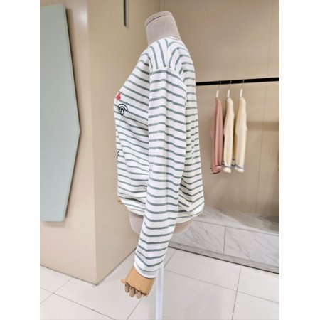 라운드 스타 오리 단가라 티셔츠