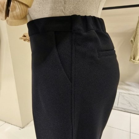 밴딩 와이드 팬츠