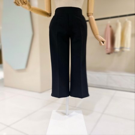 허리 밴딩 부츠컷 팬츠