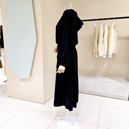 스트링 후드티 밴딩스커트 세트