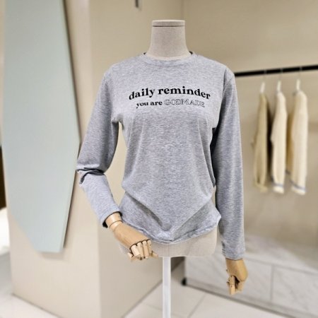 데일리 라운드 티셔츠