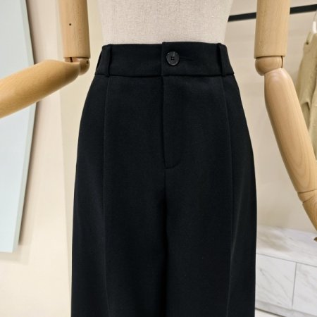 핀턱 와이드 팬츠