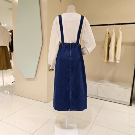 A라인 멜빵 청원피스