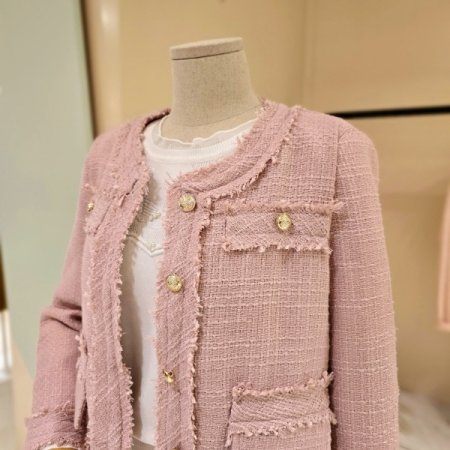 노카라 트위드 자켓